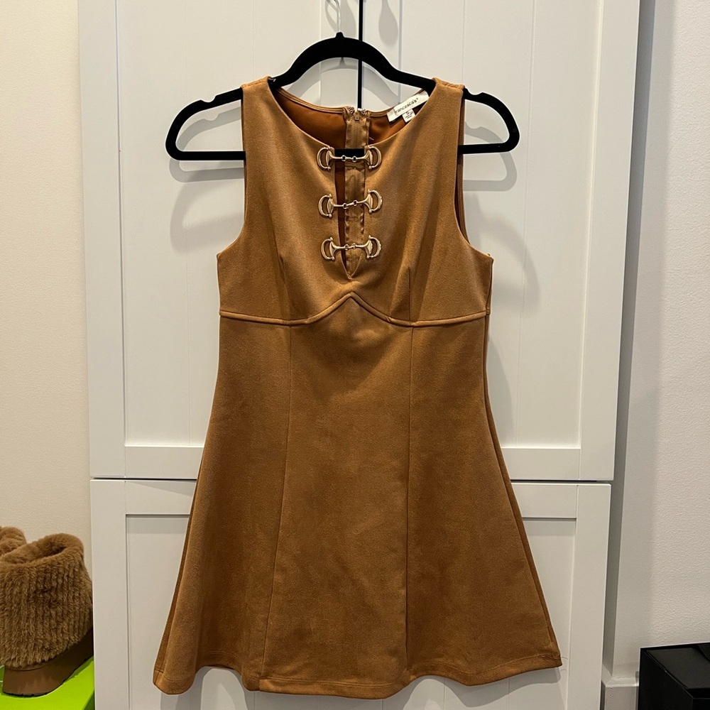 Stylish Tan Dress